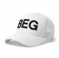 3D Puff Initials (White)