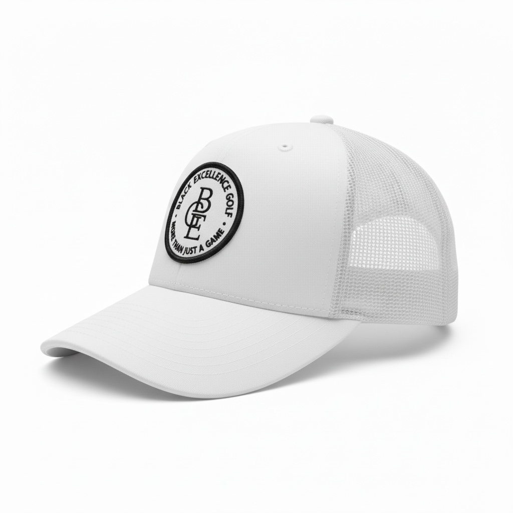Embroidered Logo Hat (White)
